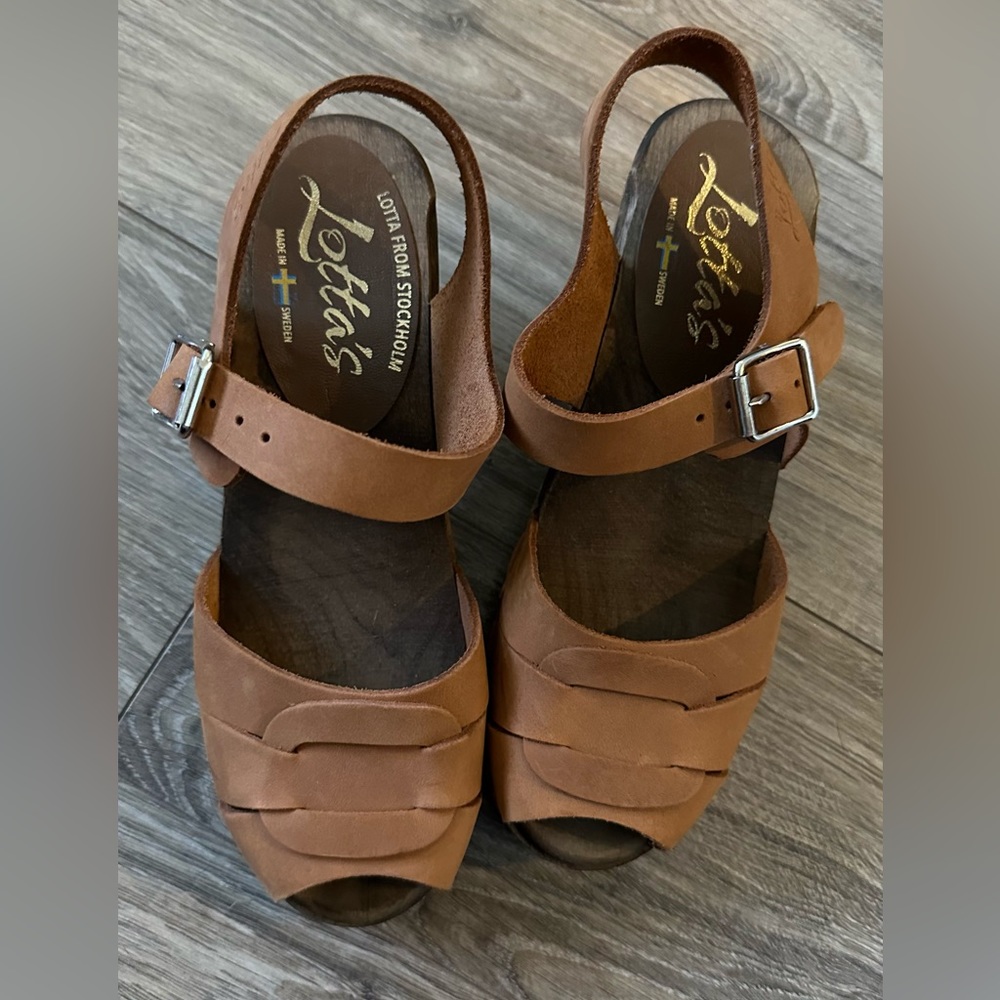 Lotta Stockholm clogs. Size 38 or 7-7.5 women’s. Only worn once